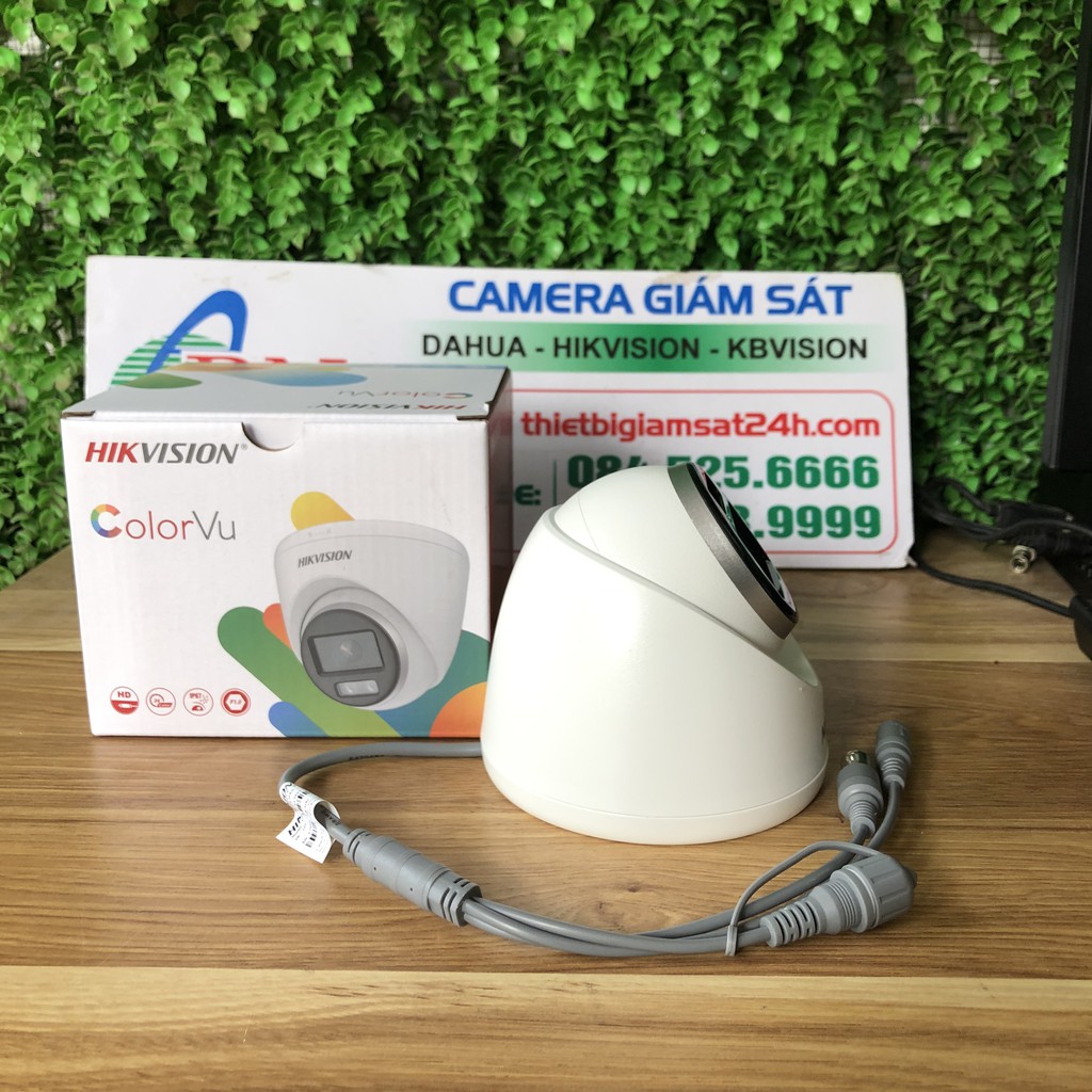 Camera Hikvision DS-2CE72DF0T-F Dome 2.0MP có đèn ban đêm