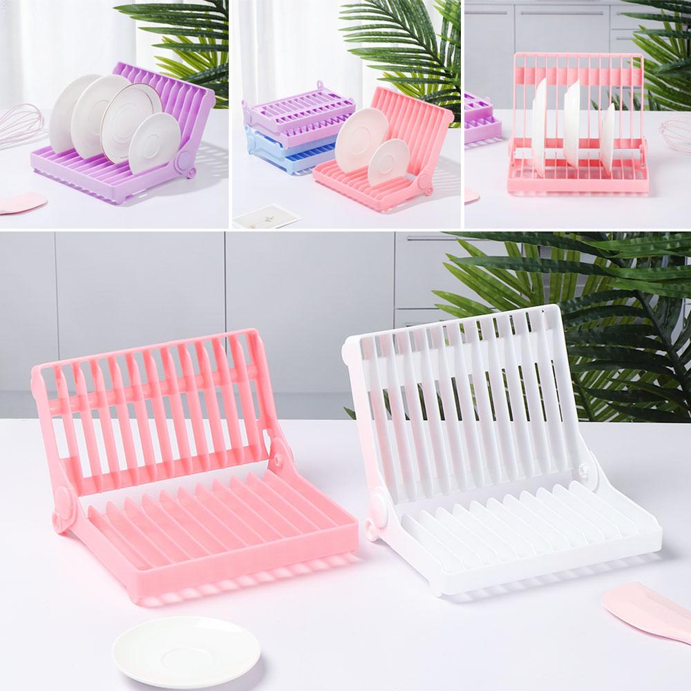 Giá Đỡ Chén Dĩa Gấp Gọn Tiện Lợi Dành Cho Nhà Bếp