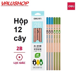 Bút Chì Gỗ 2B DELI - S913 sản phẩm chính hãng