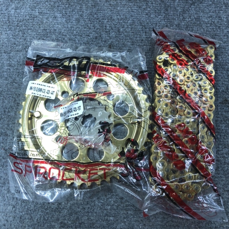 Nhông sên dĩa vàng thái Osaki, Winner V1 / Winner X / Exciter 150