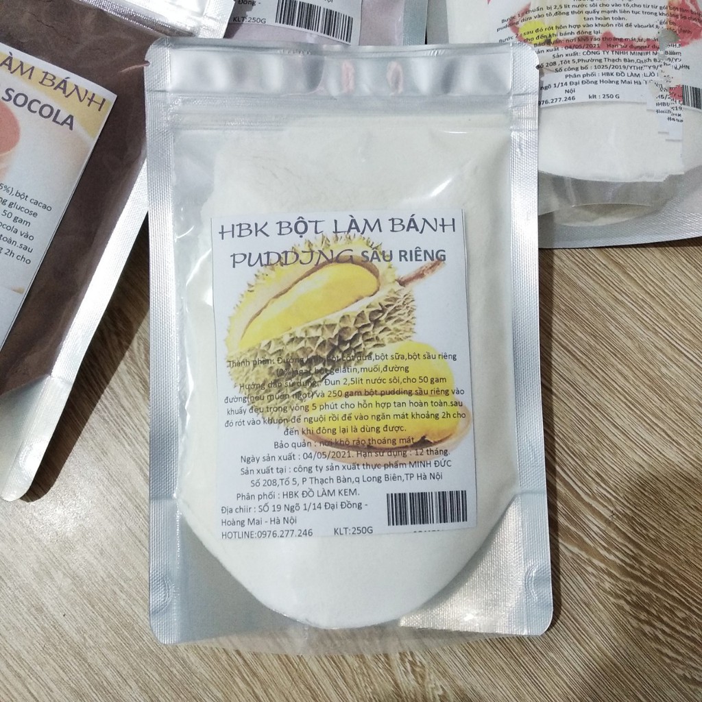 BỘT LÀM BÁNH PUDDING,BÁNH FLAN CÓ NHIỀU VỊ LỰA CHỌN