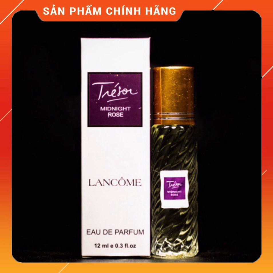 [GIAM25%] Nước hoa nữ mini TRESOR MIDNIGHT ROSE Dung Tích 12ml Dạng Lăn