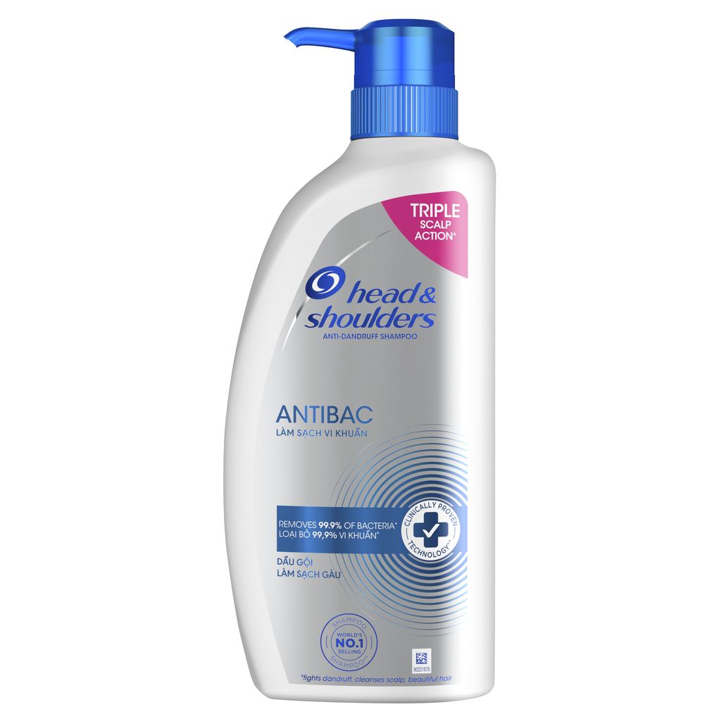 Dầu Gội HEAD&amp;SHOULDERS chai 850ml Bạc Hà / Da Đầu Ngứa/ Hương Chanh/ Than Hoạt Tính