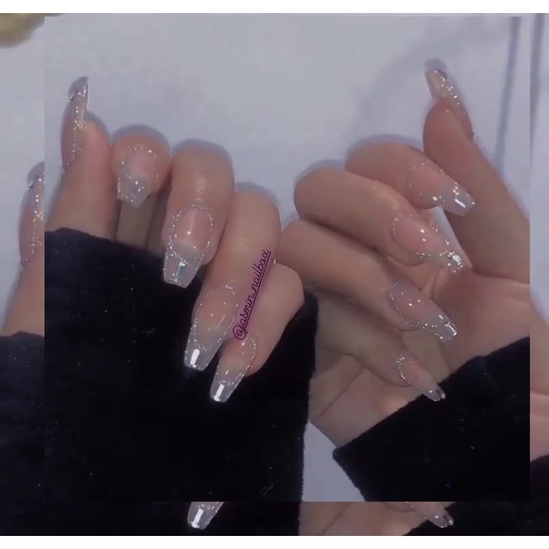 Nailbox thiết kế sẵn mẫu đính charm