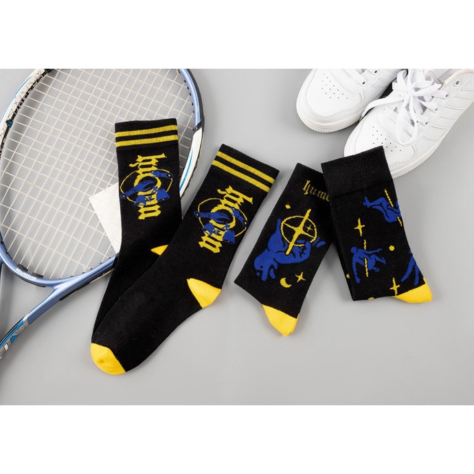 Tất Vớ thể thao cao cổ Nam Nữ phong cách trẻ trung, cá tính, năng động.