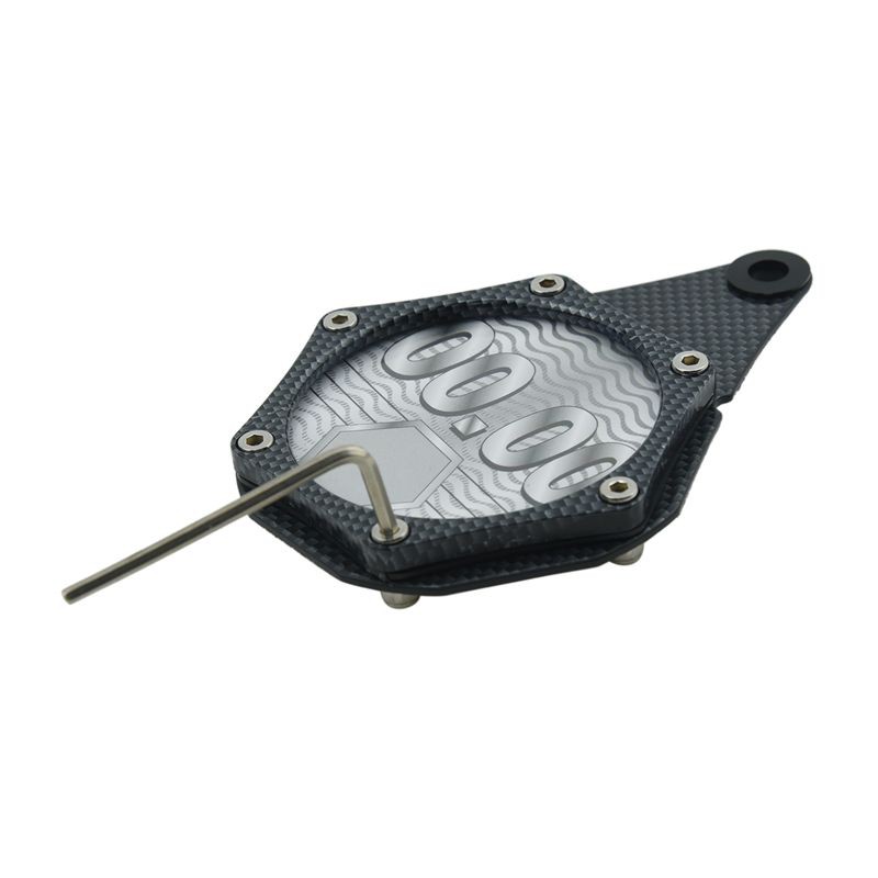 Motorbike Motorcycle Quad Bike Scooter Moped Tax Disc Holder Waterproof Carbon