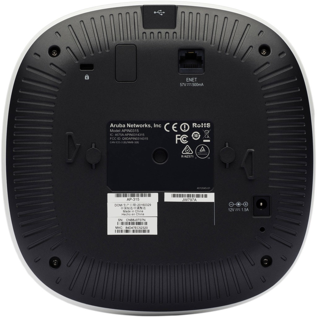 Bộ phát wifi Aruba 315 chịu tải cao có MESH và ROAMING chuyên dùng cho doanh nghiệp
