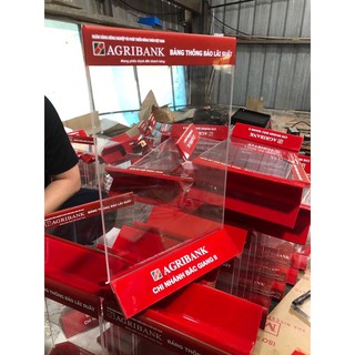 MENU MICA A4 ĐẾ TAM GIÁC