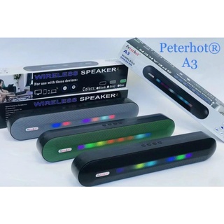 Loa bluetooth a3 có đèn led hiệu ứng