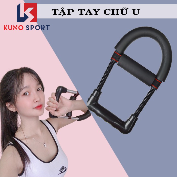 Dụng cụ tập cơ tay chữ U KUNO SPORT  tập cơ tay cổ tay hàng cao cấp