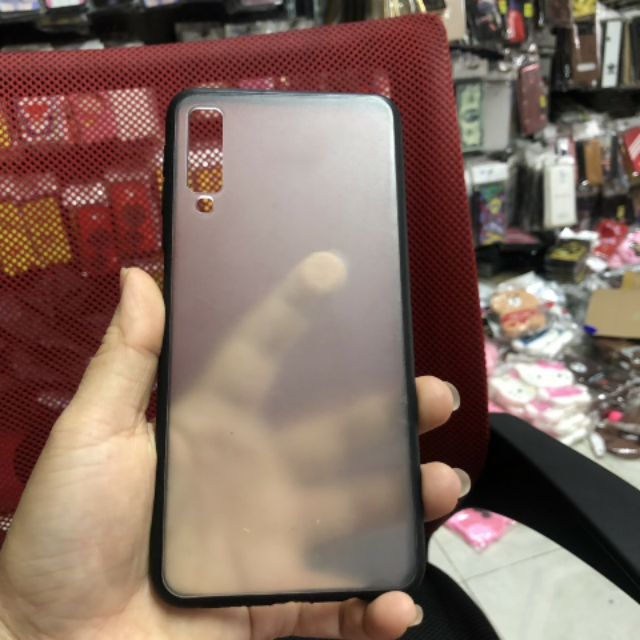 Ốp lưng samsung A750, A7 2018 viền dẻo.