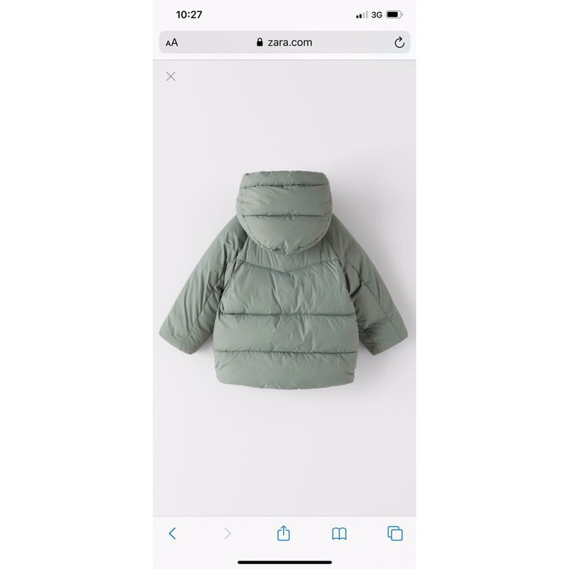 Áo phao Zara basic BT