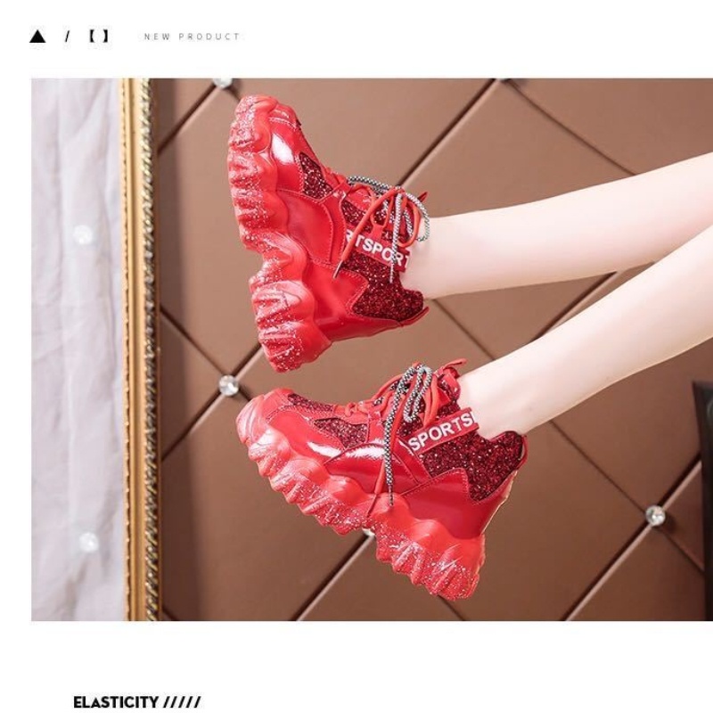 Giày Thể Thao Đế Dày Thiết Kế Mới Năng Động Thời Trang Dành Cho Nữ