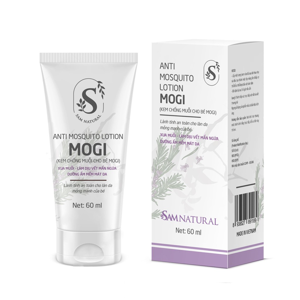 Kem Chống Muỗi Cho Bé Mogi- SAM NATURAL