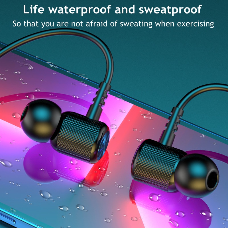 Tai Nghe Không Dây Bluetooth 5.0 Chống Nước Có Micro Tiện Dụng