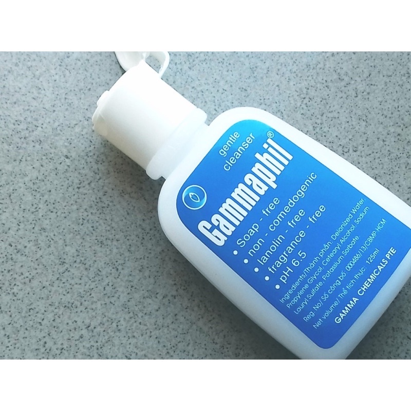 SỮA RỬA MẶT DỊU NHẸ GAMMAPHIL - DÀNH CHO DA NHẠY CẢM