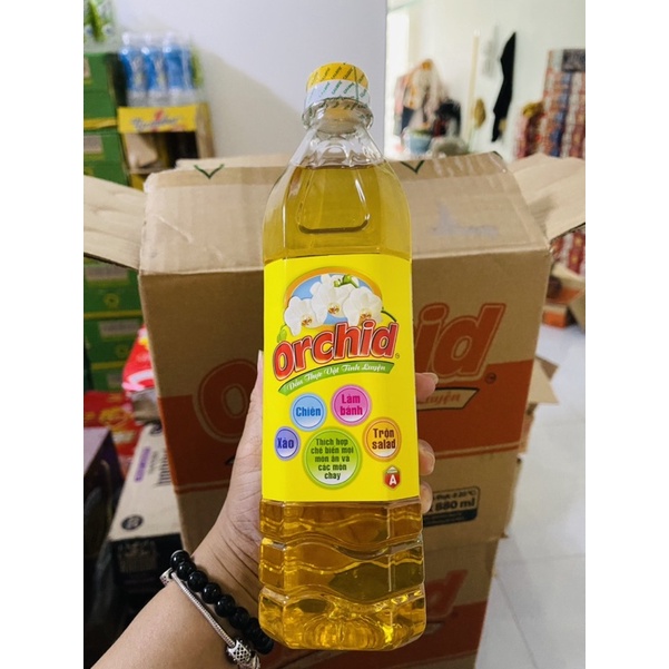 Dầu thực vật tinh luyện Orchid - công ty Cái Lân