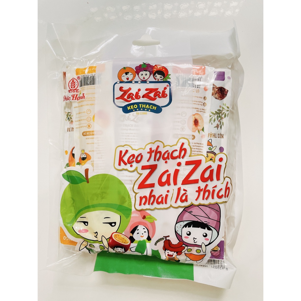 Thạch Zai Zai Đức Hạnh Thanh Dài Gói 700G (mẫu mới)