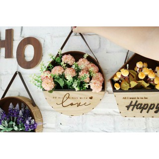 Giỏ hoa vintage