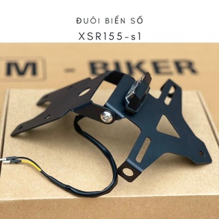 Đuôi biển số độ cho yamaha Xsr155 gập 2 chiều chất liệu thép, sơn tĩnh điện.