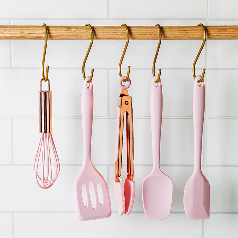 Kẹp Thức Ăn Bằng Silicone Chịu Nhiệt Độ Cao Chống Dính Thanh Lịch Cho Nhà Bếp 81
