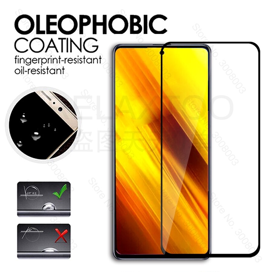 2-In-1 Poco X3 NFC Glass Camera Lens Protective Glass For Pocophone X 3 Nfc Global Version Xiaomi Pocox3 Smartphone 6.67'' Tremp Film