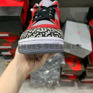 Giày Air Jordan 3 "Red Cement" (Best Quality)