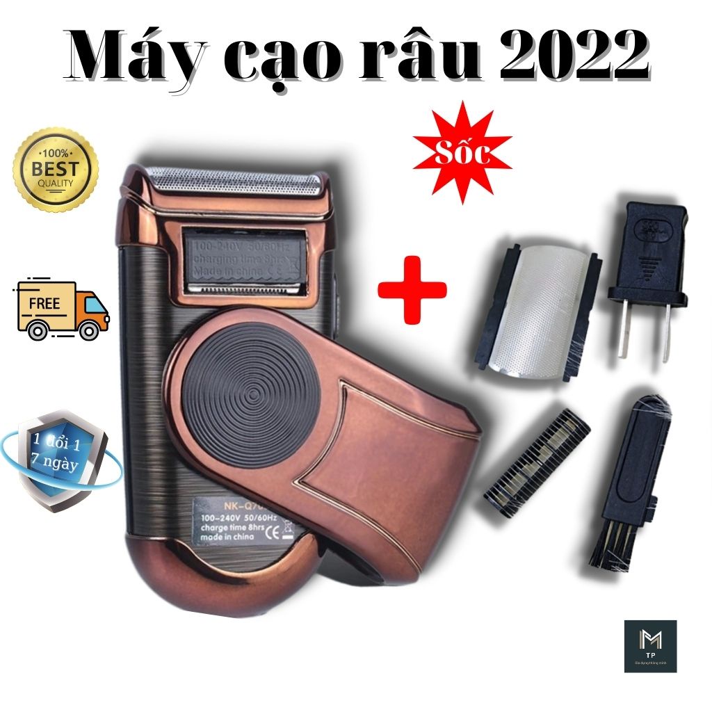 Máy cạo râu QISHI thế hệ mới 2022 là loại máy cạo râu đa năng và hiện đại được thiết kế tinh tế cho phái mạnh