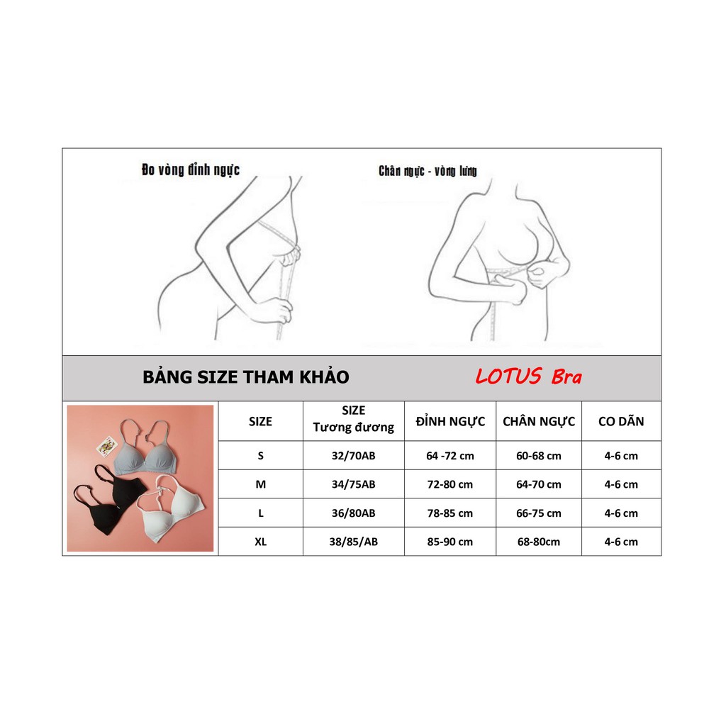 Áo ngực nữ cotton mút mỏng phom nhỏ ôm nâng ngực AL57_NuciFera | BigBuy360 - bigbuy360.vn