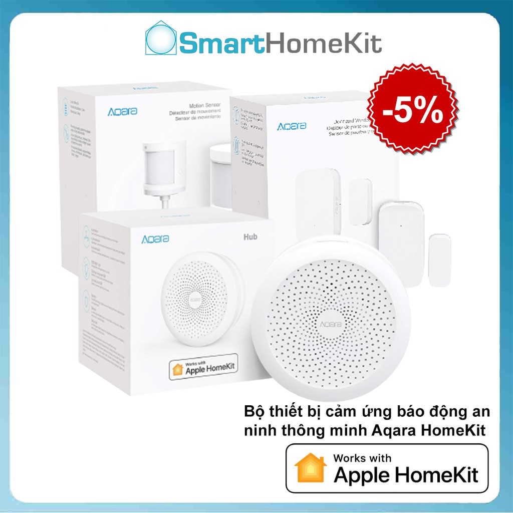 Aqara Kit - Gói hệ thống an ninh nhà thông minh Apple HomeKit