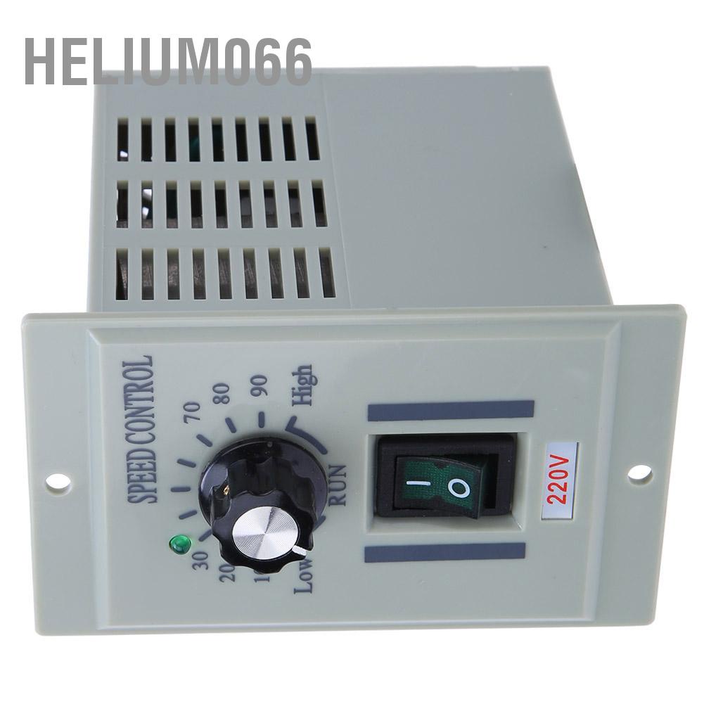 Helium066 Bộ điều khiển tốc độ động cơ Thống đốc DC thường trực nhỏ Đầu vào DC-51 220V điều khiển động cơ chổi 500W
