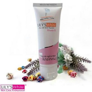 SỮA RỬA MẶT TRẮNG DA NGĂN NGỪA MỤN LILY'S WHITE