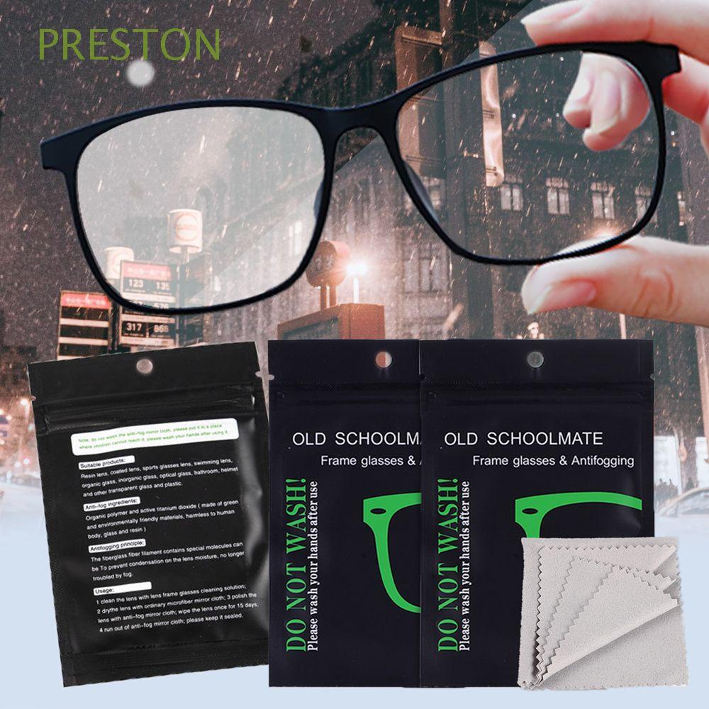 Preston Khăn Lau Kính Bơi Lội Có Thể Tái Sử Dụng Cho Nam Nữ