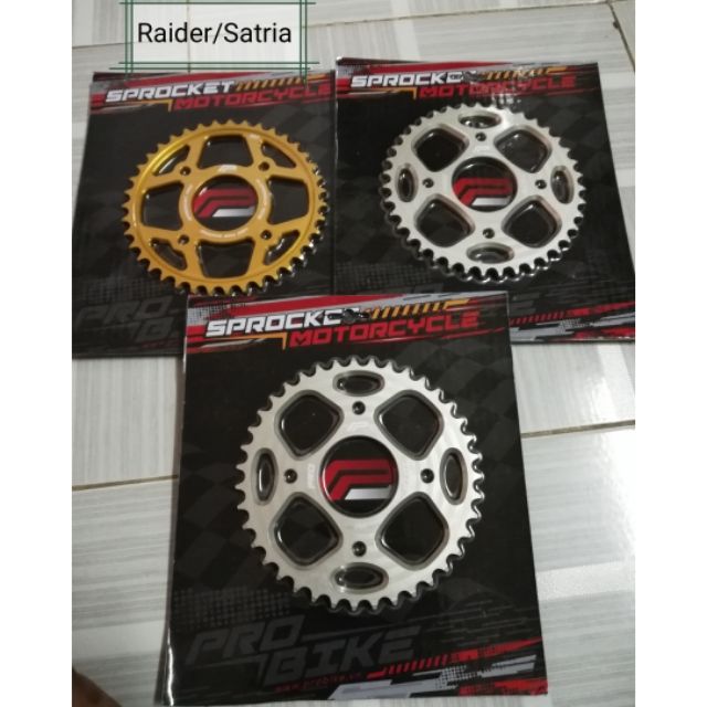 Đĩa Tải PRO-BIKE Chuẩn Nhôm 7075 Cho Satria/Raider 39T