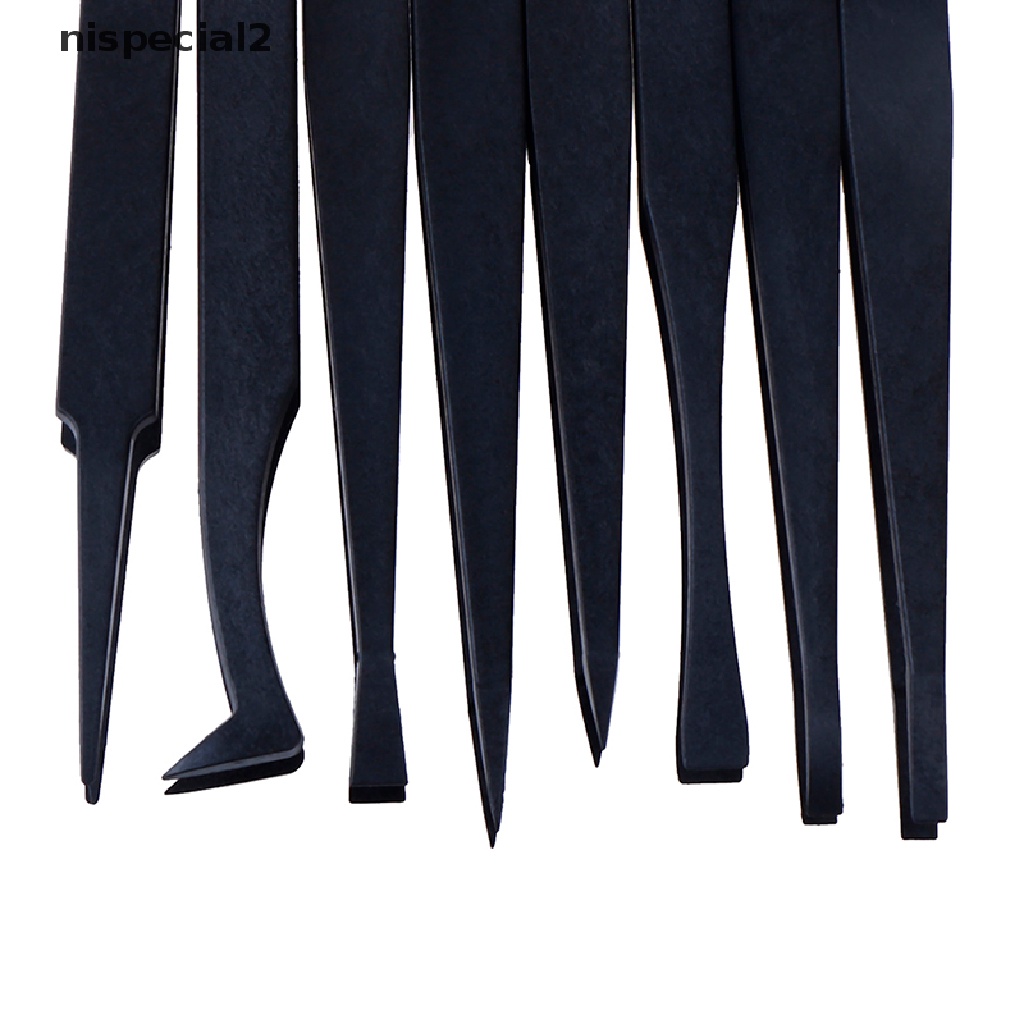 Bộ 8 Nhíp Nhựa ESD Forceps Chống Tĩnh Điện