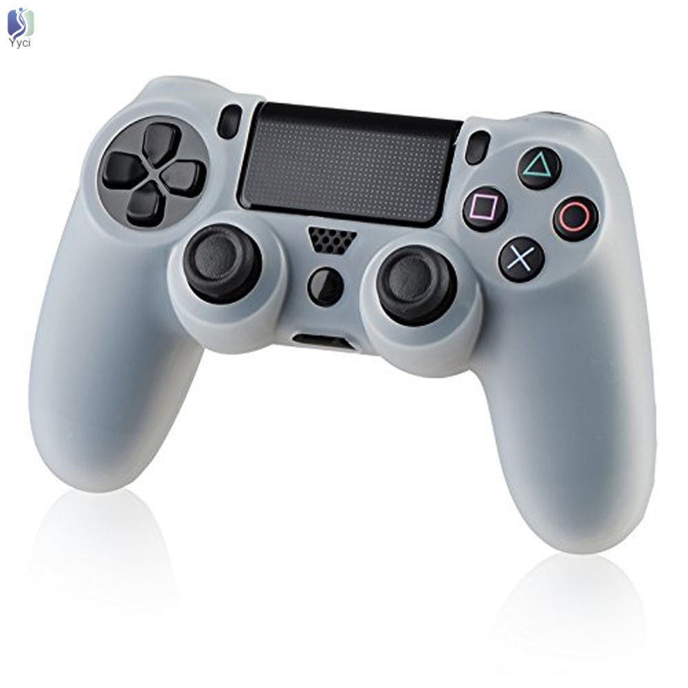 Ốp Silicon Dẻo Bảo Vệ Tay Cầm Điều Khiển Chơi Game Playstation 4 Ps4