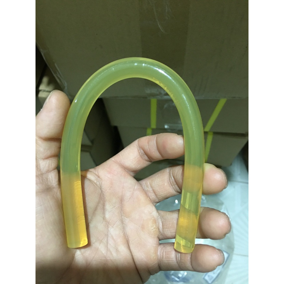 Bán sỉ 50 cây keo nến to màu vàng, kích thước 1.1cm x 25cm dùng cho máy bắn keo to công suất 80w, 100w,...150w