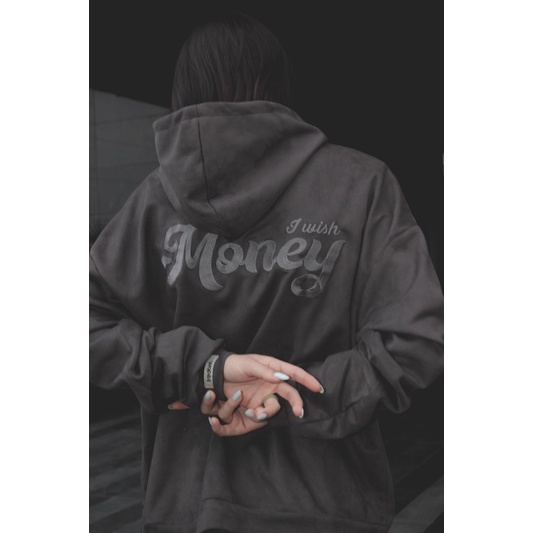 Áo hoodie oversize 💸 FREESHIP 💸 da lộn MONEY | Unisex nam nữ FIT 40-75kg | BigBuy360 - bigbuy360.vn