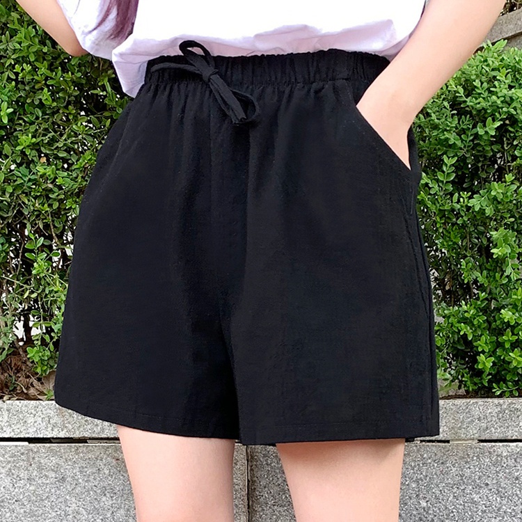 Quần đùi nữ ống rộng, quần short nữ đẹp, cạp chun co giãn thoáng mát, mặc ở nhà, đi chơi, đi biển, QDN503