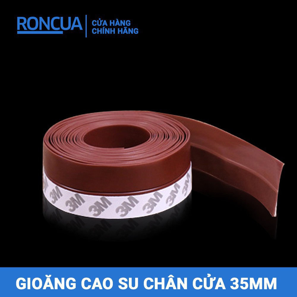 [⚡️SALE⚡️]  Gioăng cao su chân cửa ngăn bụi, côn trùng hiệu quả tích hợp  sẵn keo 3m