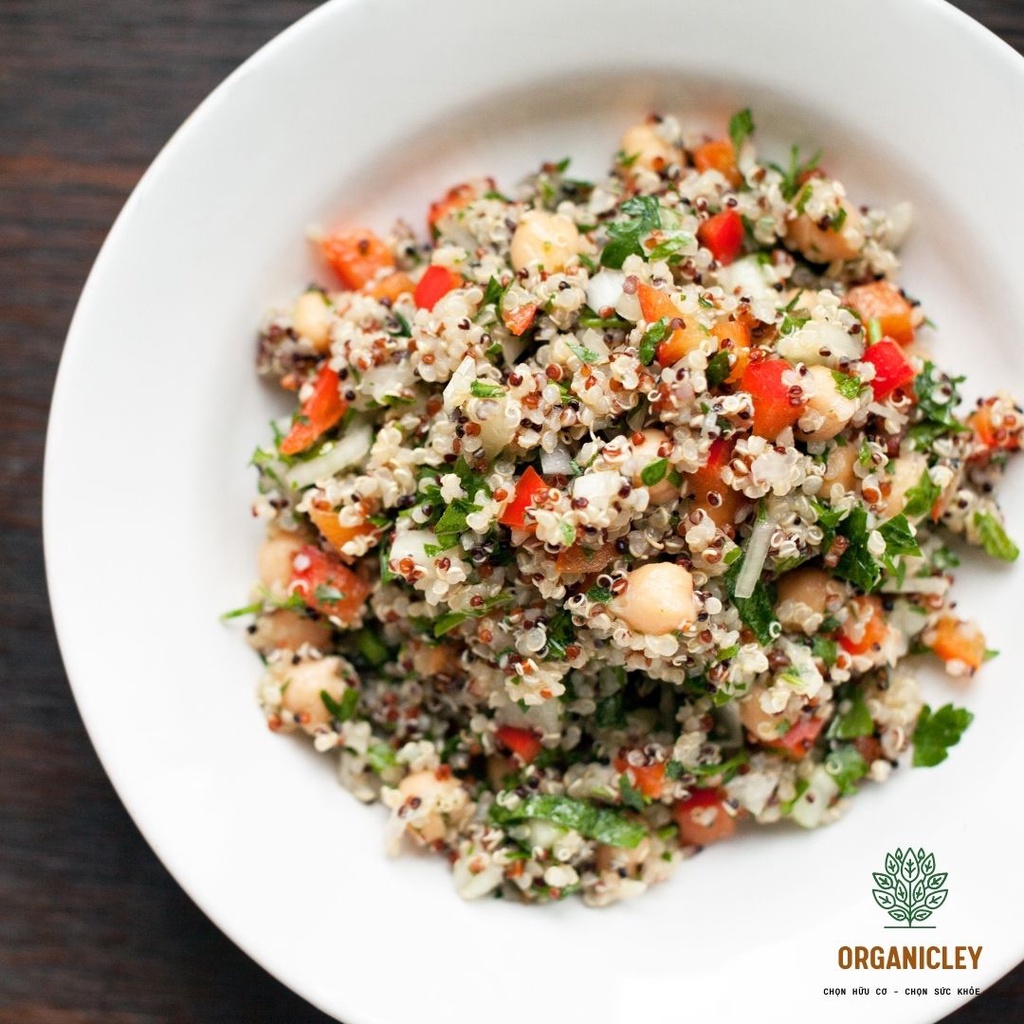 Hạt diêm mạch Quinoa hỗn hợp 3 màu hữu cơ chính hãng Sottolestelle - Hạt Hữu Cơ - Hạt Dinh Dưỡng - Organicley