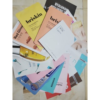 [THANH LÝ] TẤT TẬT CÁC LOẠI MẶT NẠ (MASK) LẺ MIẾNG