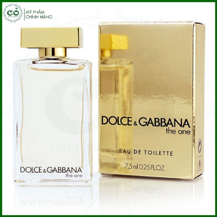 SALE Nước Hoa Nữ Dolce & Gabbana The One EDT 7.5ml SALE