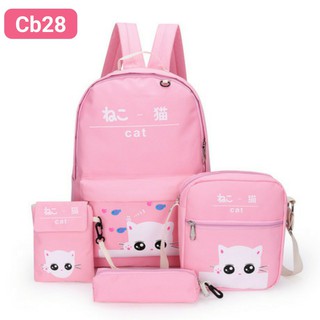 COMBO BALO 4 MÓN CHÚ MÈO DỄ THƯƠNG CB28