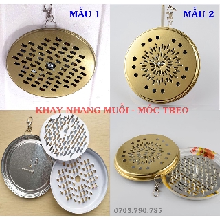 Hộp Sắt Đựng Nhang Muỗi Có Móc Treo