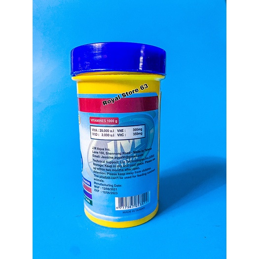 Discus Granules thức ăn cao cấp cho cá Dĩa JM Aqua (50gram)