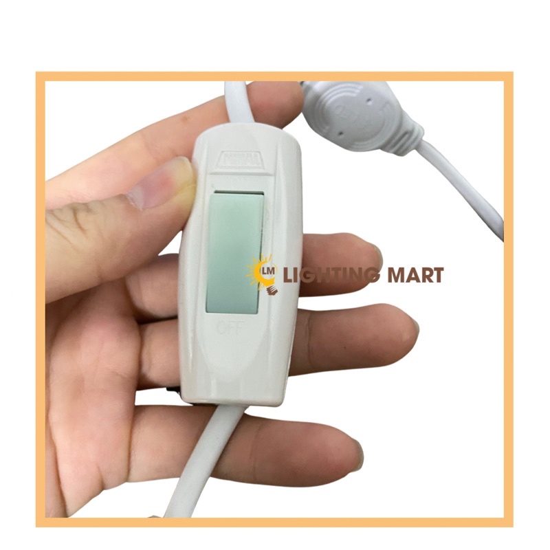 Nguồn dây led 2835 220V có công tắc tiện dụng
