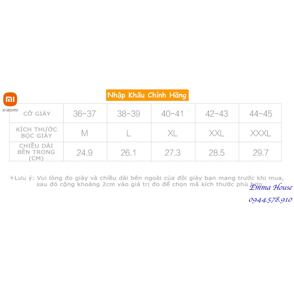 Giày/Bọc giày đi mưa Xiaomi Zenph