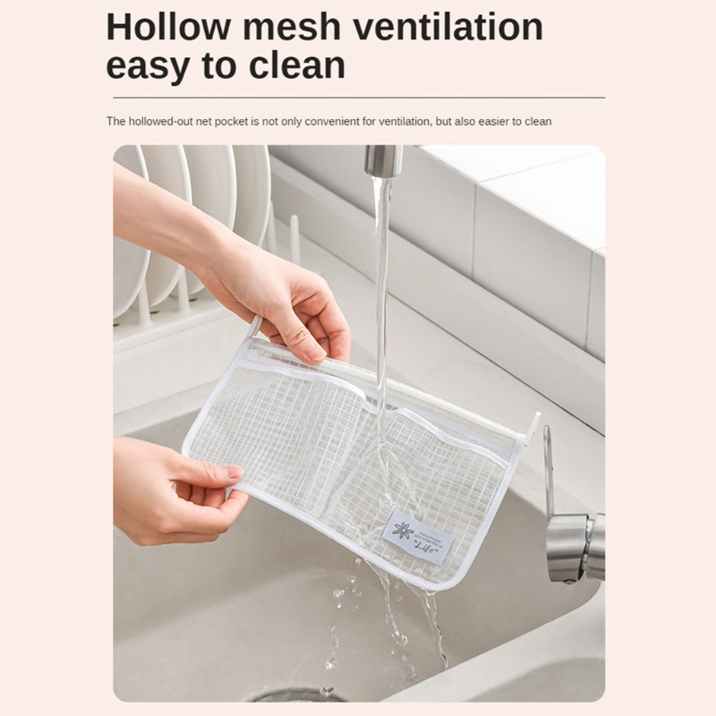 Seng Túi Đựng Xà Phòng Đa Chức Năng Phân Loại Màu Xanh Dương Trắng Không Mùi