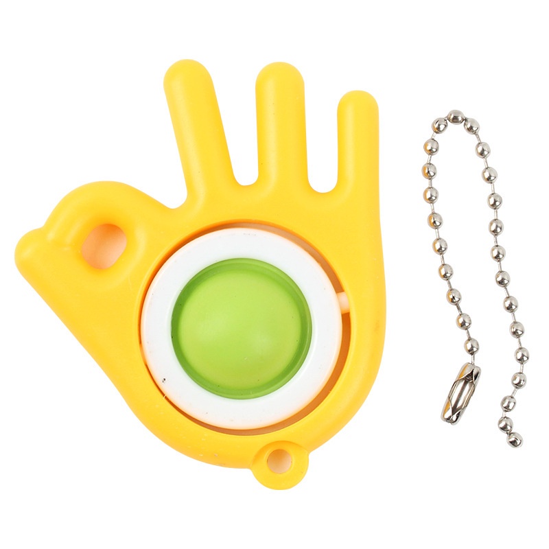 Đồ Chơi Bóp Xả Stress Hình Lòng Bàn Tay Năm Ngón Bằng silicone